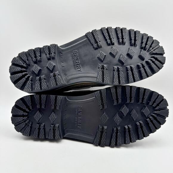 Sperry Mens a/O Lug 3-Eye Boat Shoes US 9 M EU 42 Taupe Leather Waterproof NWOB - Picture 11 of 12